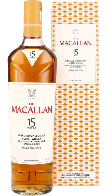 Macallan 15 Ani Colour Collection Single Malt Whisky 0.7L